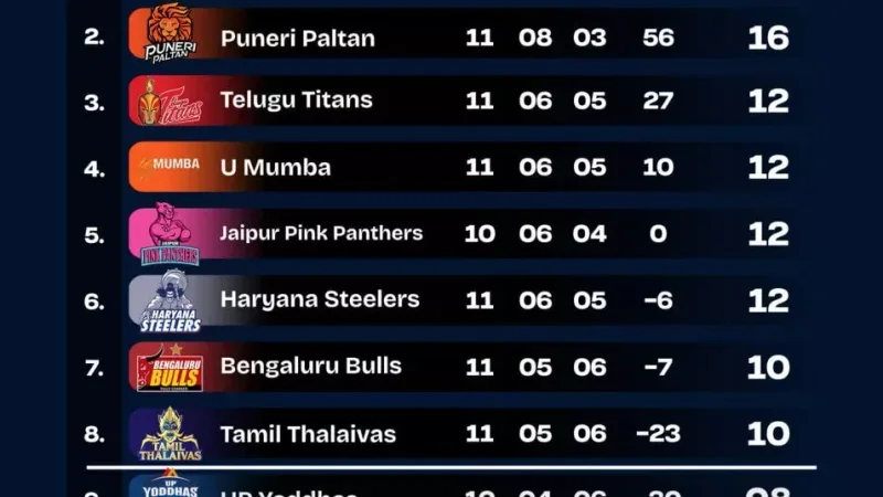 Pro Kabaddi League Raid Lines - Diagram and Strategy Overview